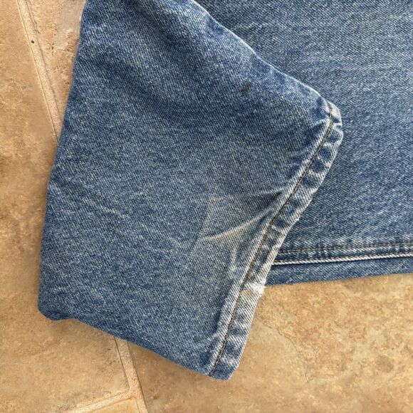 Carhartt Jeans Mens Size 34x32 Medium Wash Relaxed Fit Straight Leg - Picture 5 of 8